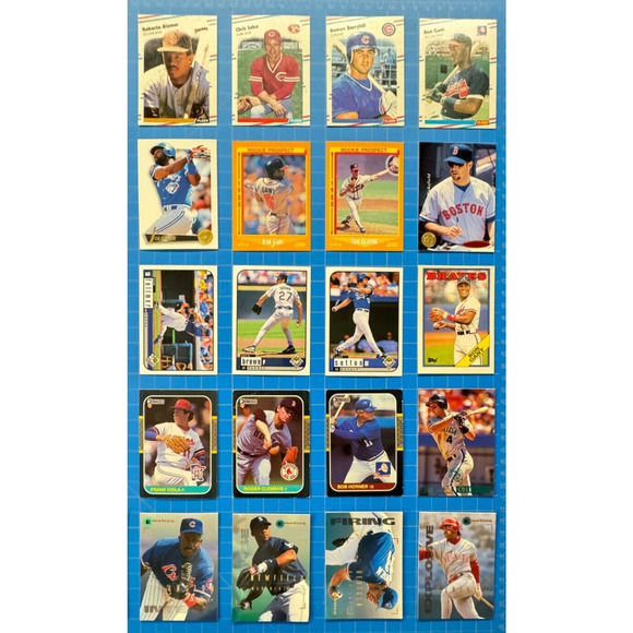 Misc Lot of 40 Baseball Cards - Topps, Score, Fleer, Rookie - Many Gradable - Picture 2 of 3